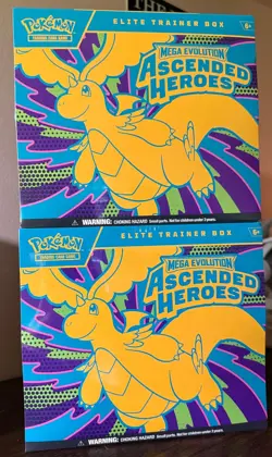 Pokemon Mega Evolution Ascended Heroes Elite Trainer Box ETB NEW Sealed - Image 2