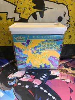 Pokemon TCG: Ascended Heroes Elite Trainer Box (ETB) SEALED And Clean With Case - Image 1