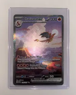 Pokemon TCG Charizard EX 199/165 Scarlet Violet 151 NM/Mint Condition - Image 1