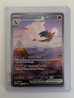 Pokemon TCG Charizard EX 199/165 Scarlet Violet 151 NM/Mint Condition - Image 2