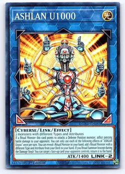 ASHLAN U1000 DUAD-EN085 Duelist's Advance Yu-Gi-Oh 1st Edition NM - Image 1