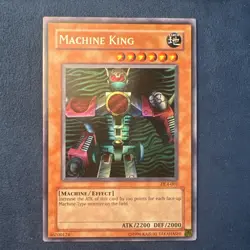 Yu-Gi-Oh! TCG Machine King DL4-001 Limited Promo Super Rare Near Mint - Image 1