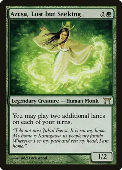 Azusa, Lost but Seeking [Champions of Kamigawa] LP - Magic - Image 1