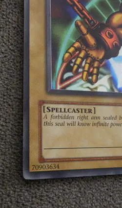 Right Arm of the Forbidden One LOB-122 The Legend of Blue Eyes White Dragon - Image 2