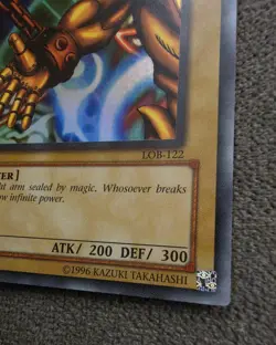 Right Arm of the Forbidden One LOB-122 The Legend of Blue Eyes White Dragon - Image 4