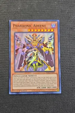 Yu-Gi-Oh! Pharaonic Advent PHHY-EN096 Photon Hypernova 1st Edition Super Rare - Image 1