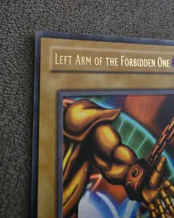 2002 Yu-Gi-Oh! Left Arm of the Forbidden One Legend of Blue Eyes LOB-123 - Image 3