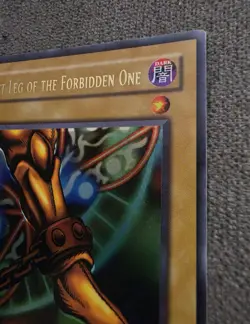 Yu-Gi-Oh! Left Leg of the Forbidden One Legend of BlueEyes White Drago LOB-EN121 - Image 3