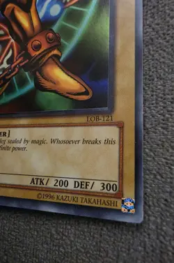 Yu-Gi-Oh! Left Leg of the Forbidden One Legend of BlueEyes White Drago LOB-EN121 - Image 4