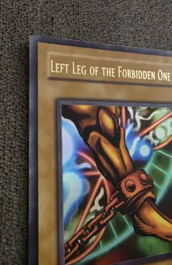 Yu-Gi-Oh! Left Leg of the Forbidden One Legend of BlueEyes White Drago LOB-EN121 - Image 5