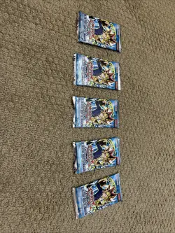 Konami Yu-Gi-Oh Legend of Blue Eyes White Dragon Booster Packs, Lot of 5, Sealed - Image 1