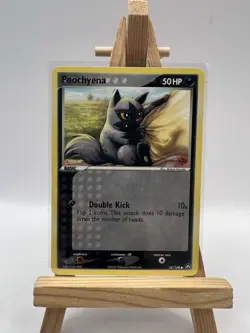 Poochyena 58/108 EX Power Keepers Pokemon TCG Card MP/HP - Image 1