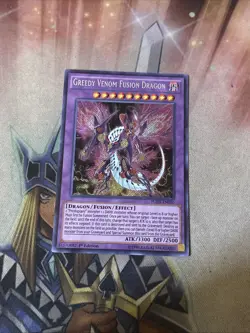 Greedy Venom Fusion Dragon - FUEN-EN010 - NM/VLP - Secret Rare - 1st ed - Yugioh - Image 1