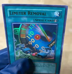 LP YuGiOh Limiter Removal HL06-EN002 Ultra Parallel Rare Hobby League - Image 2