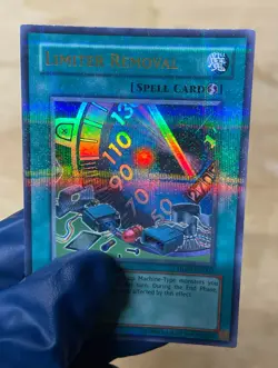 LP YuGiOh Limiter Removal HL06-EN002 Ultra Parallel Rare Hobby League - Image 3