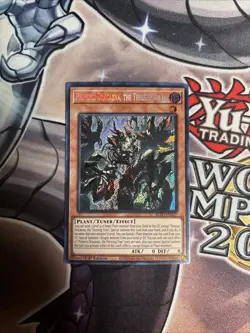 (BLZD) PRINCESS DRACAENA, THE THIRSTING TREE SECRET RARE BLZD-EN027 YUGIOH NM - Image 1