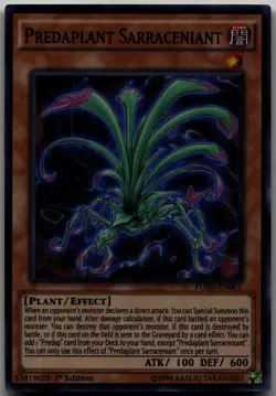 Predaplant Sarraceniant Super Rare Fusion Enforcers FUEN-EN001 LP - Image 1