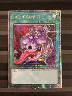 Yugioh | Pot of Avarice | RA03 | Quarter Century Rare | 1st Edition | NM - Image 1
