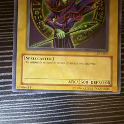 Konami Yu-Gi-Oh! TCG Dark Magician BPT-007 Secret Rare Holo LE EN 2500/2100 - Image 3