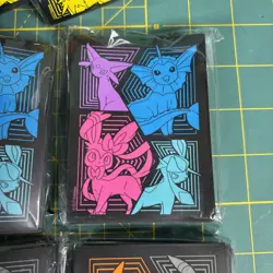 15 Pokemon Evolving Skies ETB Card Sleeves Elite Trainer Box Umbreon Sylveon Lot - Image 4