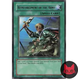 Yugioh Reinforcement of the Army DB2-EN147 Rare NM - Image 1