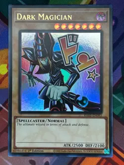 Yugioh TCG Dark Magician & Dark Magician Girl RA05 Holo 1st Edition NM - Image 2
