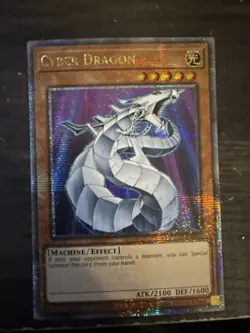 Yu-Gi-Oh Cyber Dragon TN23-EN005 - Quarter Century Secret RARE Limited Edition - Image 1