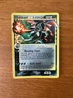 Pokemon Gold Star Charizard Holo EX Dragon Frontiers Card 100/101 2006 - Image 1