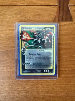 Pokemon Gold Star Charizard Holo EX Dragon Frontiers Card 100/101 2006 - Image 3