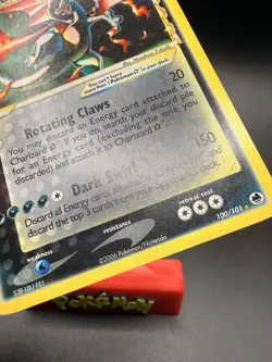 Gold Star Charizard Pokemon 2006 EX Dragon Frontiers #100 Charizard-Holo MP/HP - Image 3