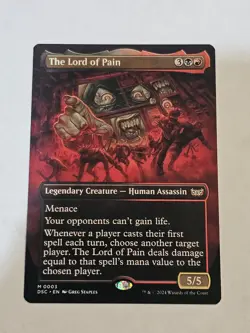 The Lord of Pain (Borderless) Commander: Duskmourn: House of Horror Regular - Image 1