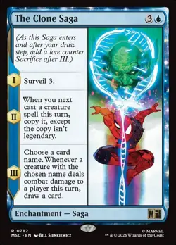 The Clone Saga *** FOIL *** - MTG MSC Marvel Super Heroes Commander - NM/MINT - Image 1