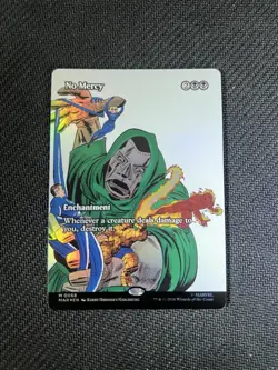 No Mercy (Borderless) 68 Marvel Universe Eternal-Legal Magic: Foil NM - Image 1