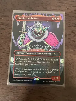 Krenko, Mob Boss Foil Borderless Secret Lair Drop Series (SLD) 2407 MTG - Image 1