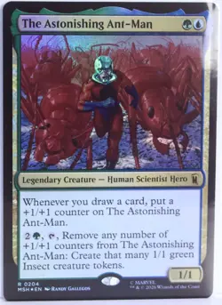 The Astonishing Ant-Man [New, Near Mint] *Foil* {Marvel Super Heroes} - Image 1