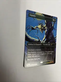 Lignify Borderless Rainbow Foil Card #2192 Foil MTG - Image 5
