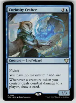 Curiosity Crafter Rare Commander: Secrets of Strixhaven 191 MTG Near Mint 2026 - Image 1