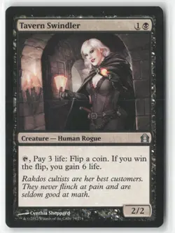Tavern Swindler 79 Uncommon Return to Ravnica Magic: The Gathering Near Mint - Image 1