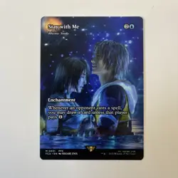 Stay with Me - Rhystic Study (Showcase) Final Fantasy: Through the Ages Regular - Image 1
