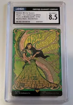 MTG - Tales of Middle Earth: Arwen, Mortal Queen (0742) - CGC 8.5 - Image 1