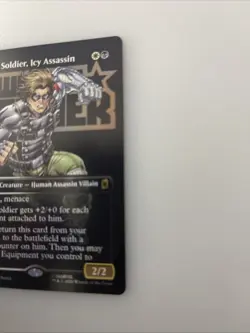 Winter Soldier, Icy Assassin (Borderless) Marvel Super Heroes Foil - Image 2