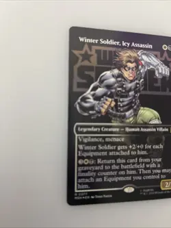 Winter Soldier, Icy Assassin (Borderless) Marvel Super Heroes Foil - Image 3