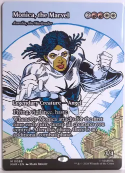 Monica, the Marvel [New, Near Mint] Borderless {Marvel Super Heroes} - Image 1