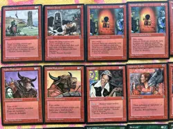 56x MTG Homelands 1995 Card Lot - MAGIC GATHERING WIZARDS 90S COMMONS CARDS - Image 2