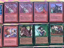 56x MTG Homelands 1995 Card Lot - MAGIC GATHERING WIZARDS 90S COMMONS CARDS - Image 3