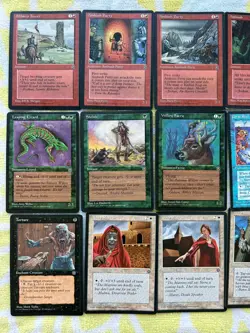 99x MTG Homelands / Mirage Card Lot - 1995 / 1996 - Cards MAGIC GATHERING 90S - Image 2