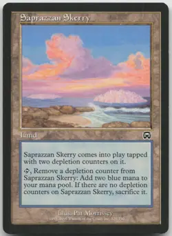 Saprazzan Skerry 328 Common Mercadian Masques Magic: The Gathering LP - Image 1