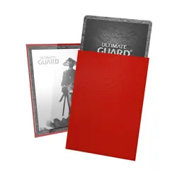 Ultimate Guard Katana Sleeves Katana Japanese Card Sleeves - Red (60) New - Image 1