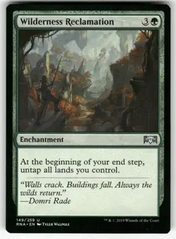 Wilderness Reclamation 149 Ravnica Allegiance Magic: The Gathering NM - Image 1