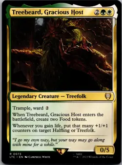 Treebeard, Gracious Host 73 Commander: Magic: The Gathering LP - Image 1